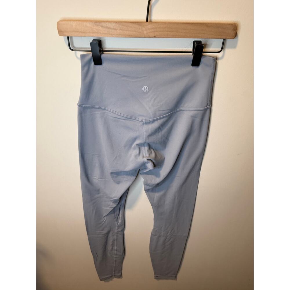 Lululemon Align High‑Rise Pant 28” Nulu Size 4 Violet Verbena